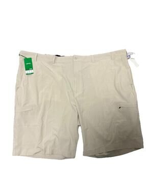Izod Shorts Men's Size 52 Beige Golf Swing Flex 4 Way Stretch Cargo NEW